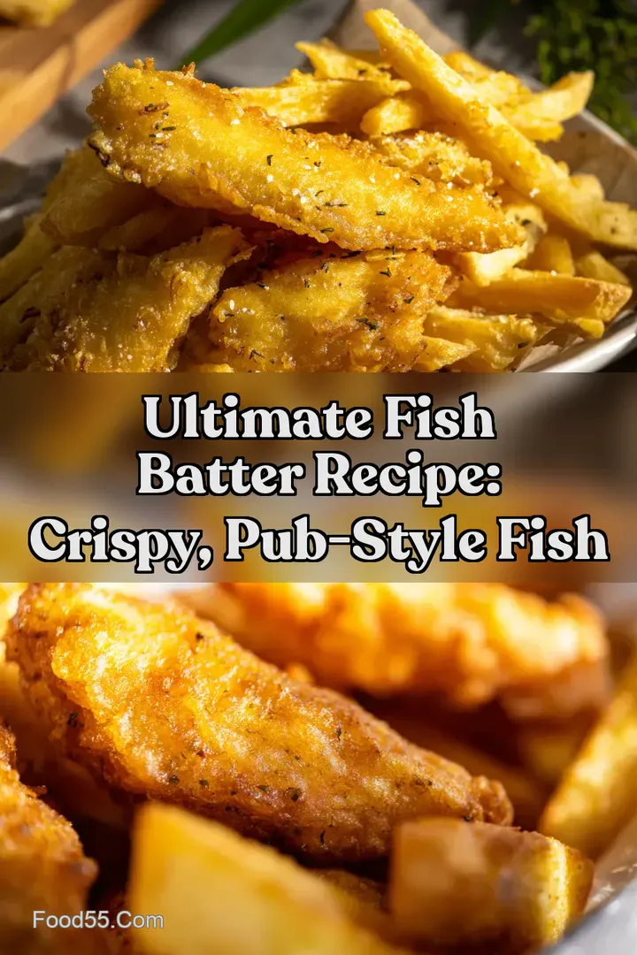 Ultimate Fish Batter Recipe: Crispy Pub-Style Fish
