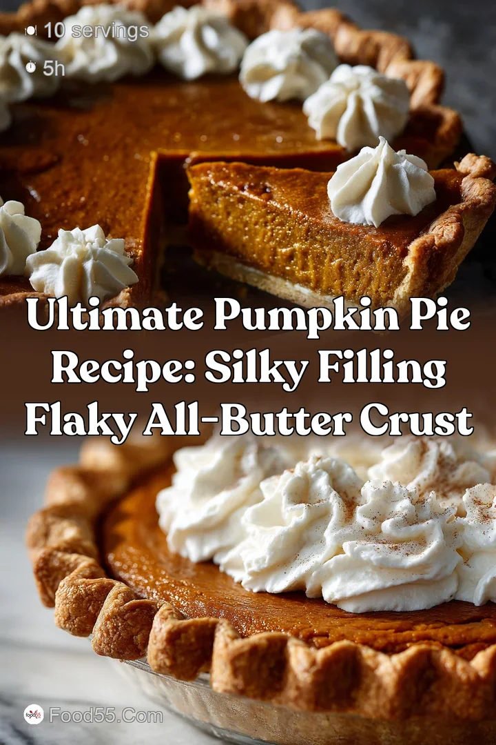 Ultimate Pumpkin Pie Recipe: Silky Filling Flaky All-Butter Crust