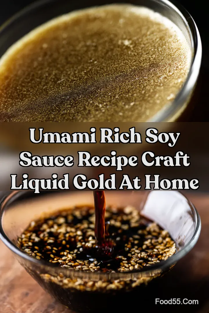 Umami Rich Soy Sauce Recipe Craft Liquid Gold at Home