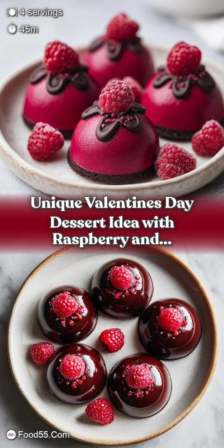 Close-up of a luscious raspberry chocolate dessert, highlighting the creamy texture and the bright, juicy raspberries.