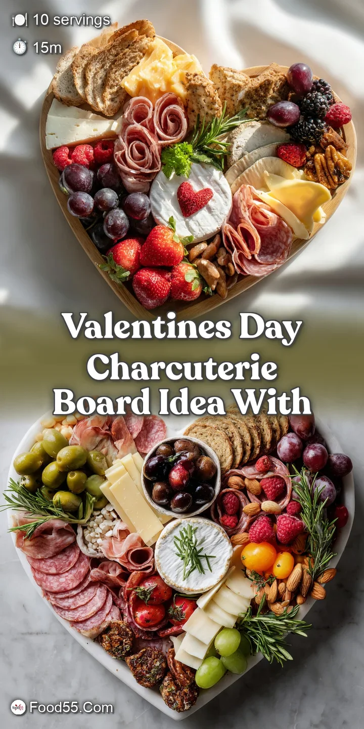 Close-up showcasing rich, dark chocolate squares and creamy cheese varieties. Hints of berries and nuts peek throughout th...