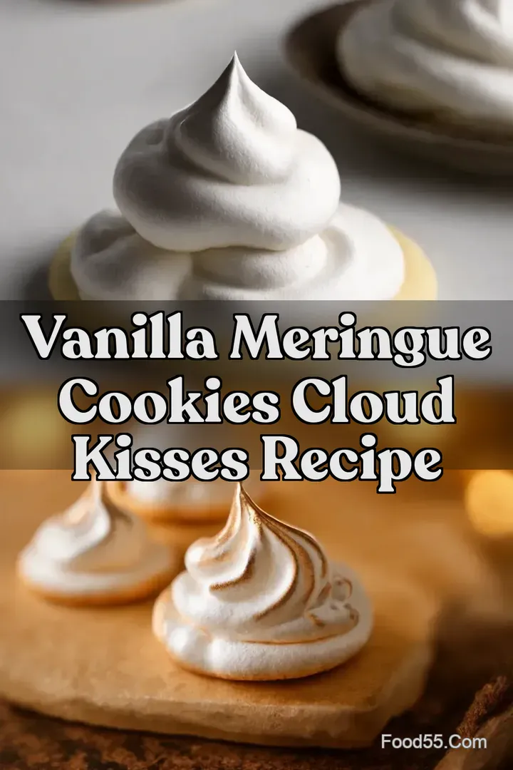 Vanilla Meringue Cookies Cloud Kisses Recipe