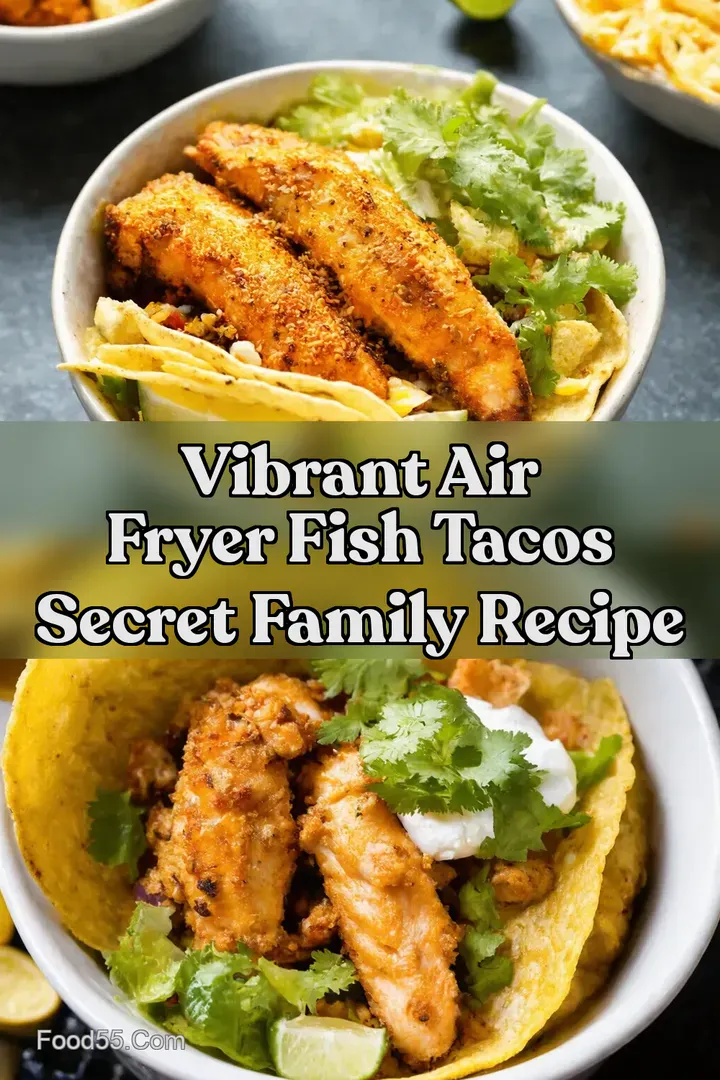 Vibrant Air Fryer Fish Tacos Secret Family Recipe