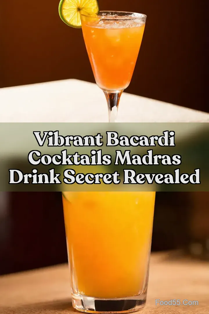 Vibrant Bacardi Cocktails Madras Drink Secret Revealed : PIN FOR LATER Vibrant Bacardi Cocktails Madras Drink Secret Revealed