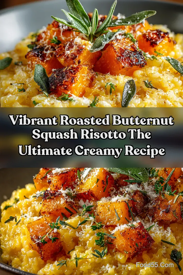Vibrant Roasted Butternut Squash Risotto The Ultimate Creamy Recipe
