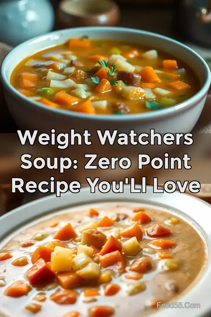Weight Watchers Soup: Zero Point Recipe You' ll Love : PIN FOR LATER Weight Watchers Soup: Zero Point Recipe You' ll Love