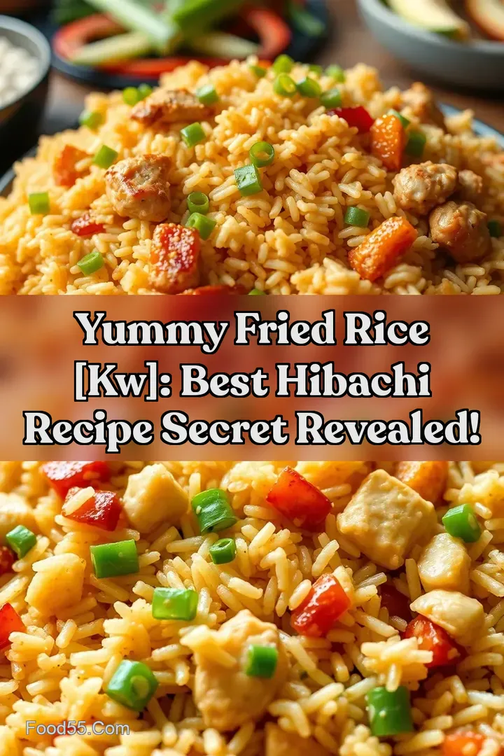 Yummy Fried Rice [kw]: Best Hibachi Recipe Secret REVEALED!