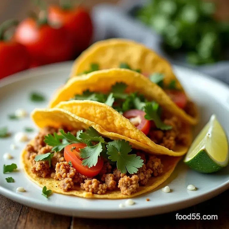 15Minute Ground Turkey Tacos