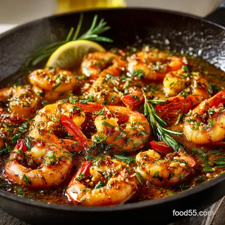 The Ultimate 15Minute Garlic Shrimp Skillet Gambas Al Ajillo presentation