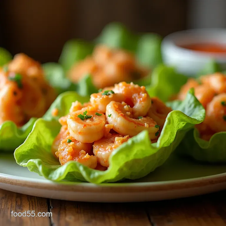 Zesty Prawn Power Pockets Quick Shrimp Dumpling Filling for Lettuce Wraps Rice Bowls presentation