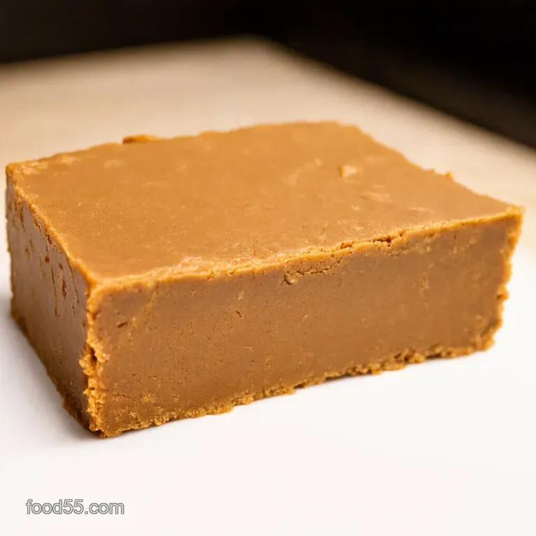 3Ingredient Peanut Butter Dream Fudge presentation
