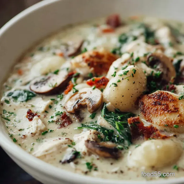 The Ultimate Comfort Creamy ItalianStyle Chicken Gnocchi Soup