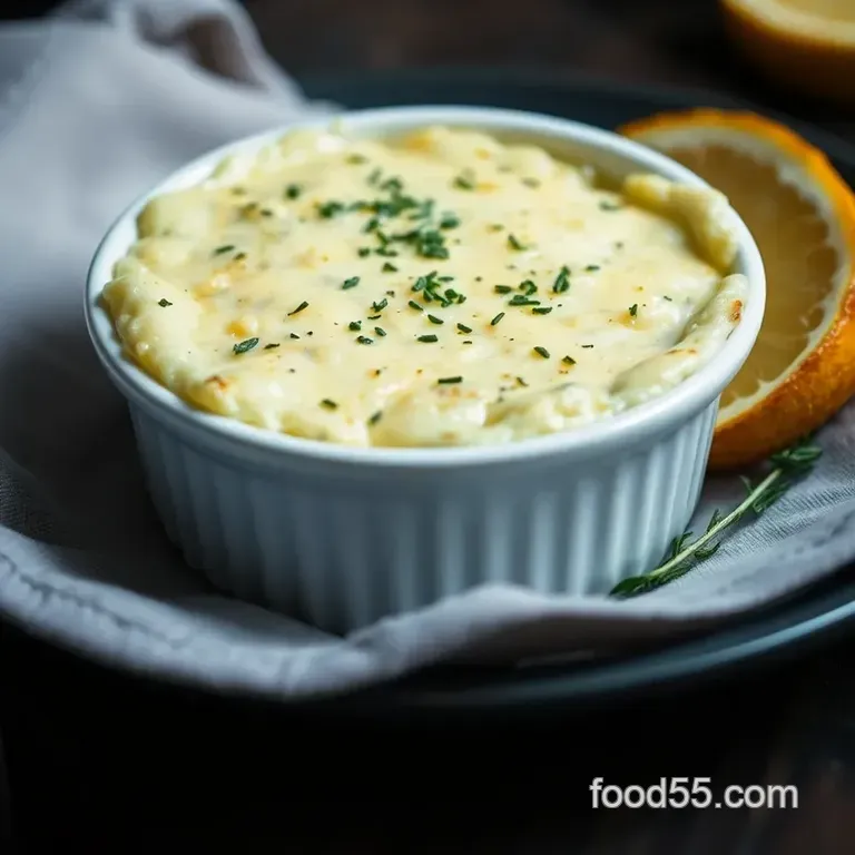 90 Second Parmesan Oregano Bread with Almond Flour presentation