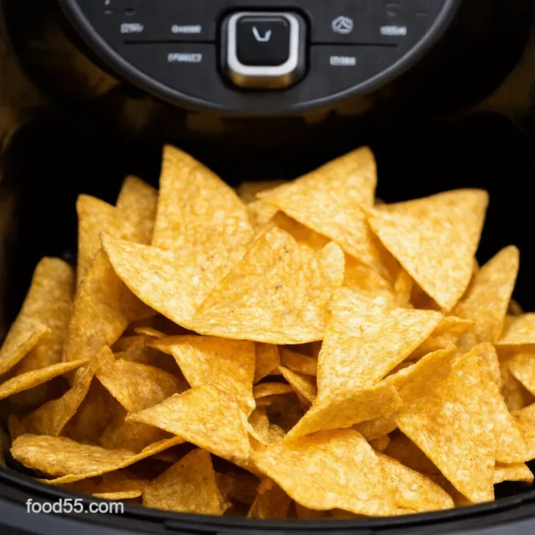 Air Fryer Tortilla Chips Crunchy Easy presentation