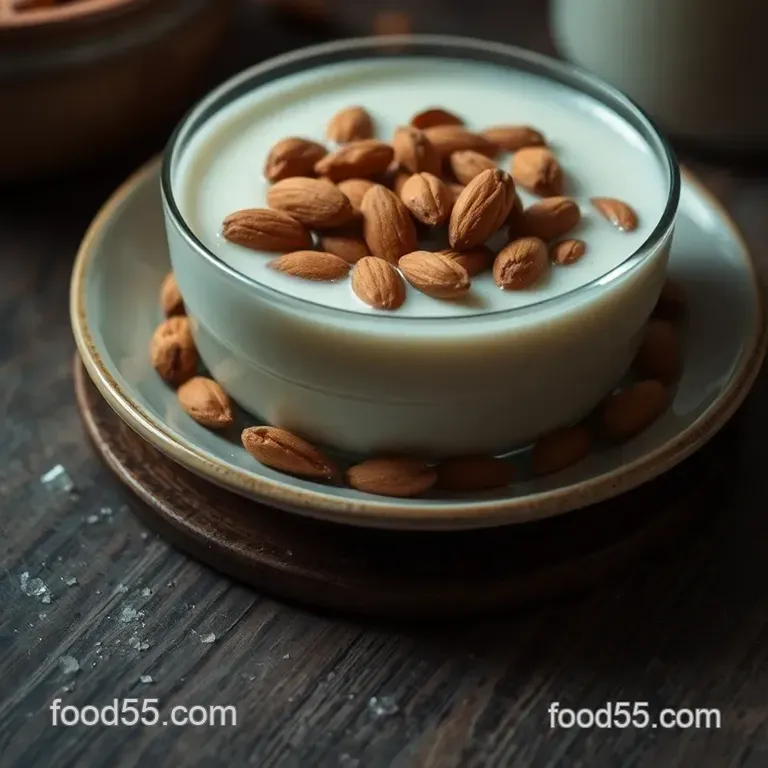 Almond Bliss: Homemade Almond Milk presentation