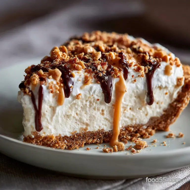 Amish Peanut Butter Cream Pie: the Ultimate No-Bake Comfort Dessert presentation