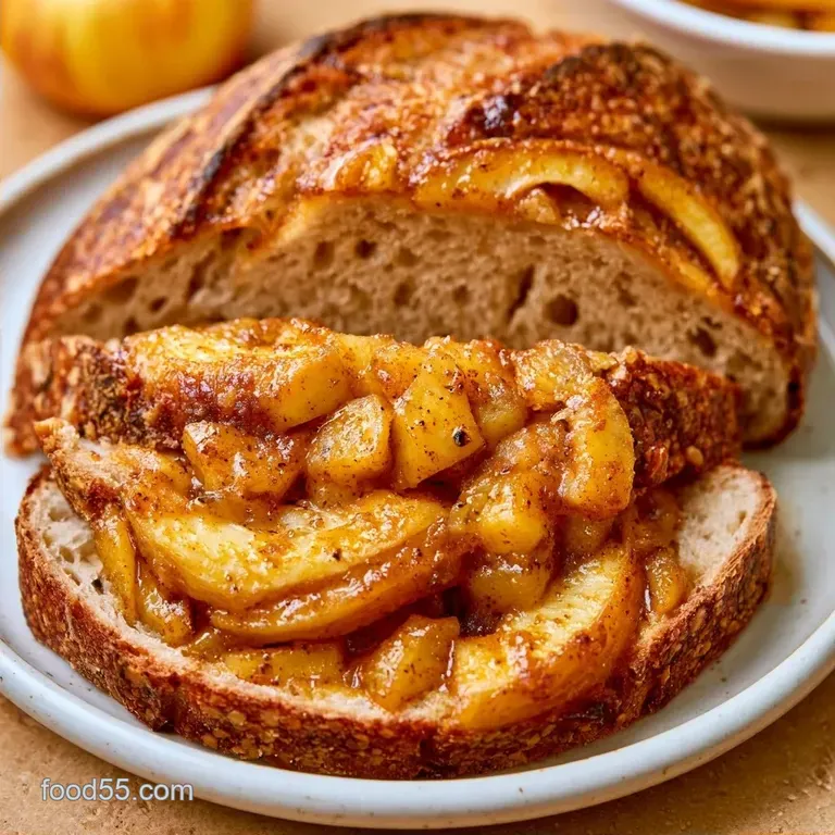 Tender Apple Pie Sourdough Bread