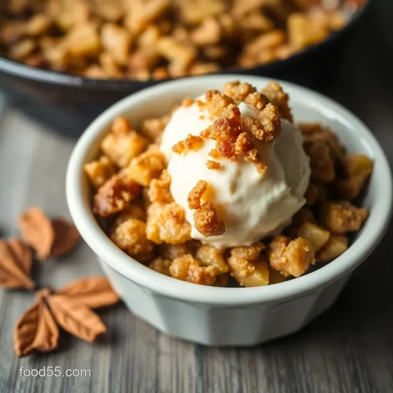 Apple-solutely Easy Apple Crisp: Autumn in a Pan!