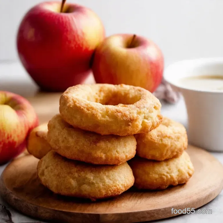 Applesolutely Amazing Fritter Rings presentation