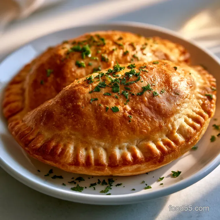 Authentic Cornish Miners Pasties: Golden and Flaky