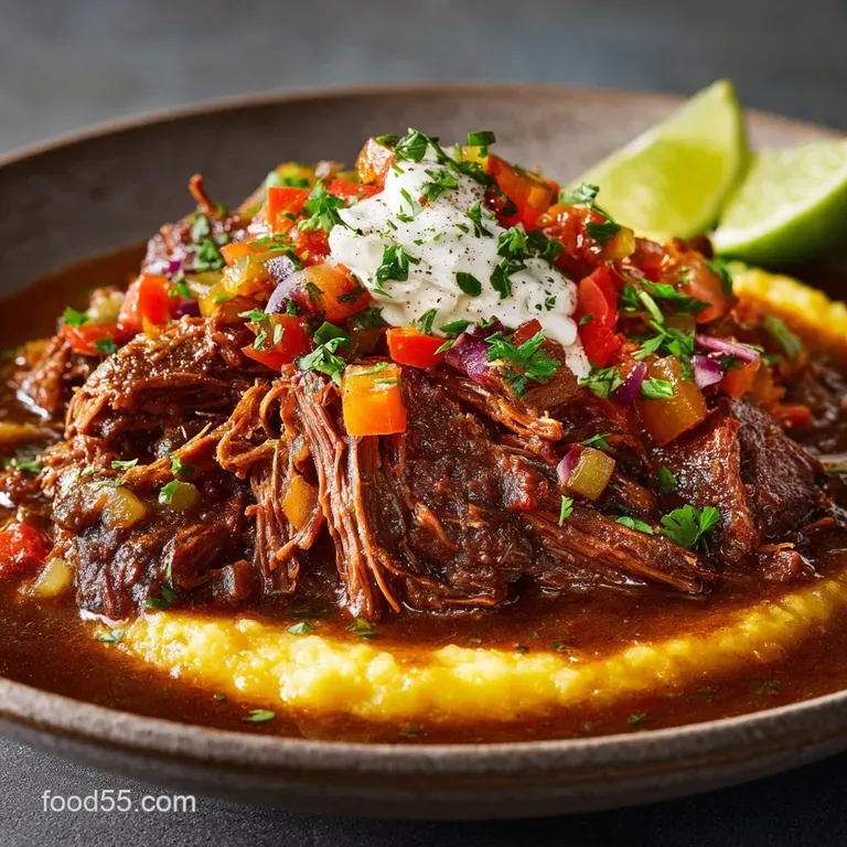 Ropa Vieja: the Classic Tender Shredded Beef presentation