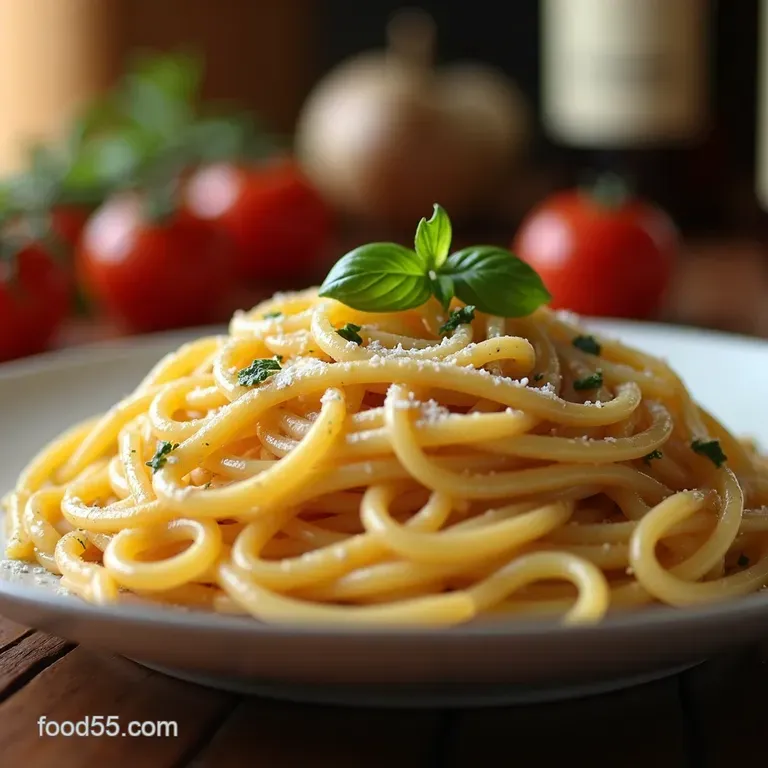 Spaghetti Carbonara the Authentic Roman Delight presentation