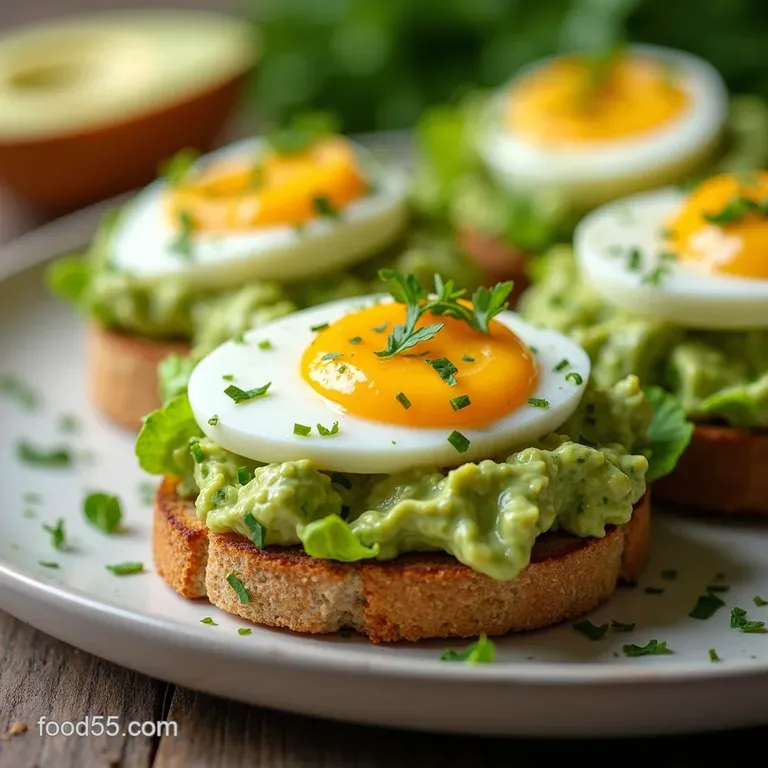 Creamy Zesty Green Goddess Avocado Egg Salad No Mayo Required