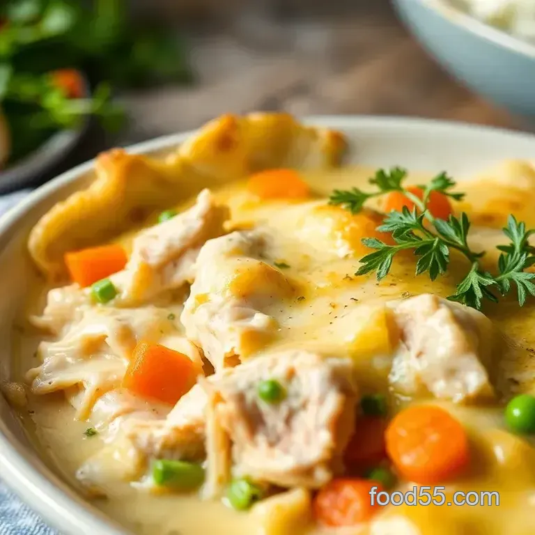 Savory Chicken Pastry Pockets: A Cozy Comfort Meal
