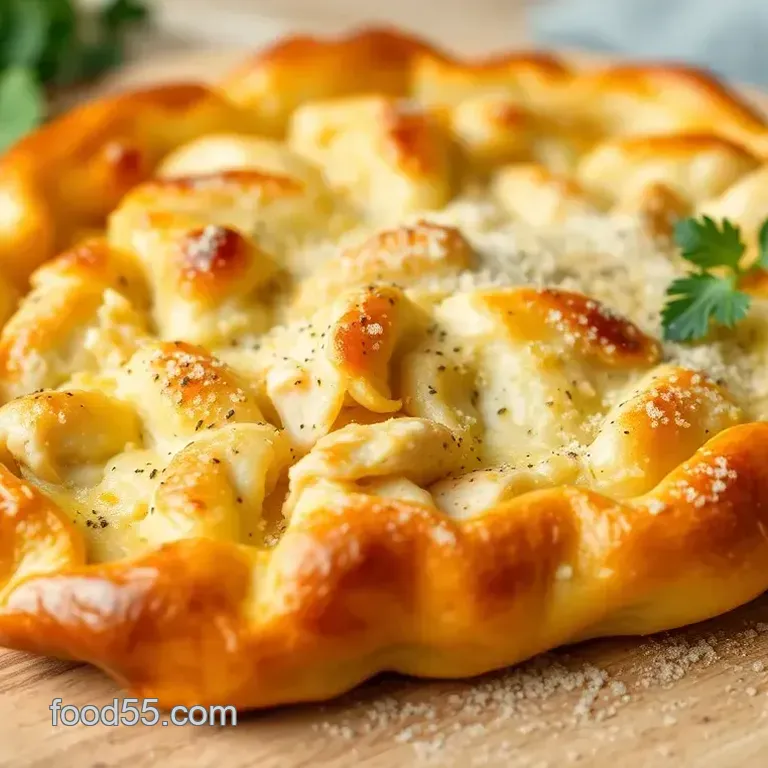 Golden Flaky Chicken Pastry Pie