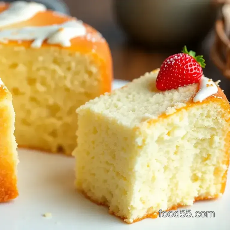 Bake Classic Vanilla Cake for Happy Moments