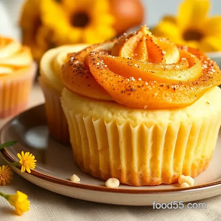 Light and Airy Chiffon Cake Cupcakes