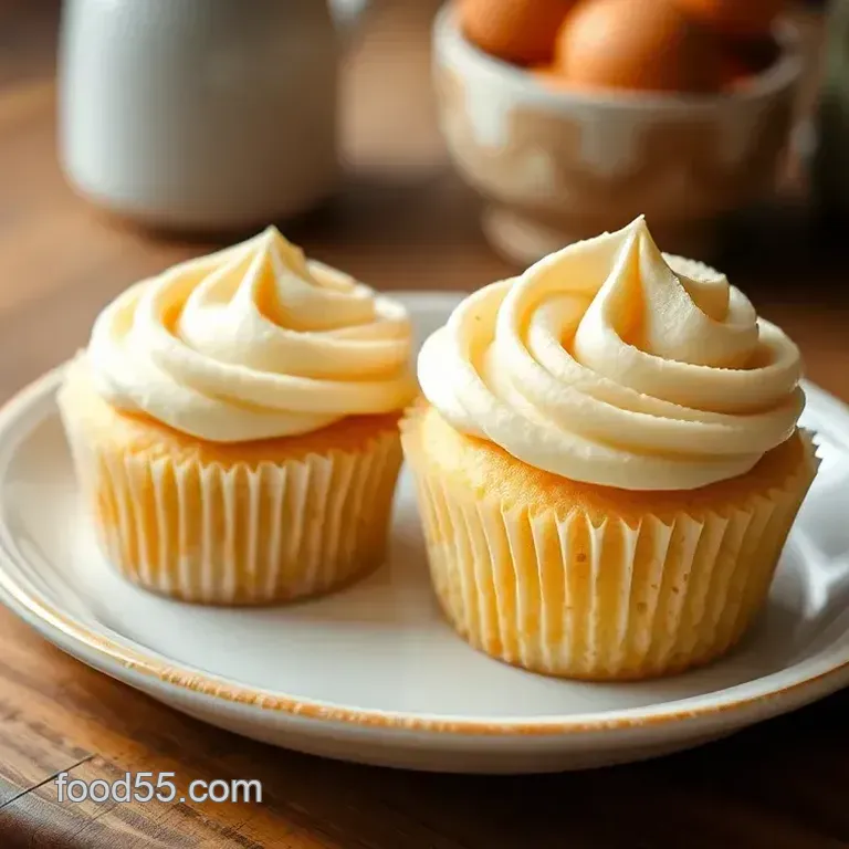 Fluffy Delight Cupcakes
