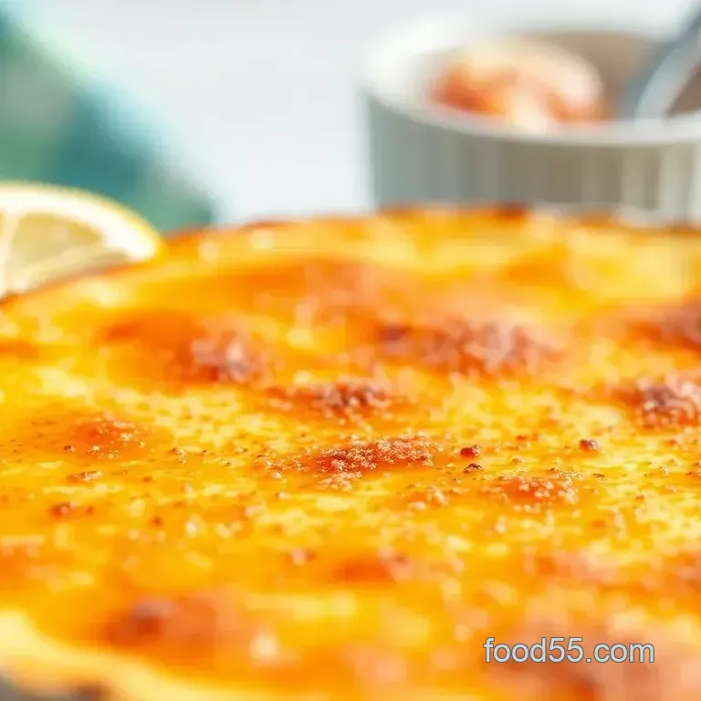 Bake King Crab Brûlée - A Gourmet Delight