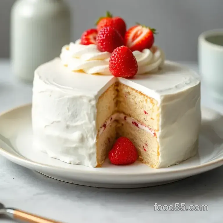 White Velvet Cake: Dreamy &amp Delicious presentation