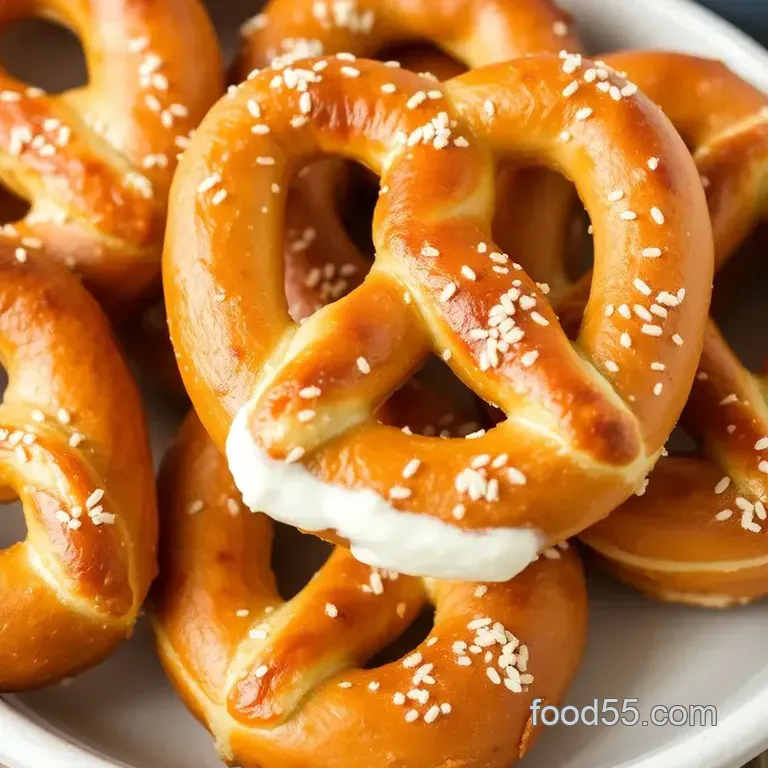 Bake Yogurt Pretzels: Quick &amp Delicious Treat presentation