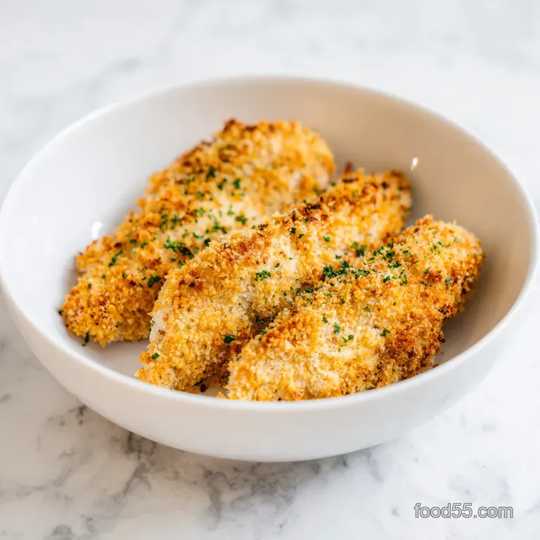 Crispy Baked Italian Parmesan Chicken