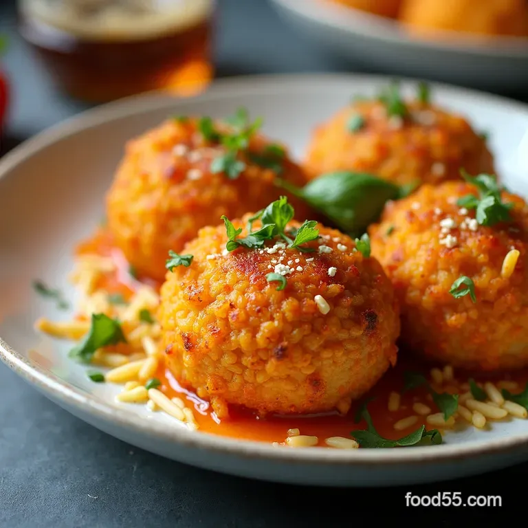 The Ultimate Sicilian Arancini Bake Crispy Baked Rice Casserole