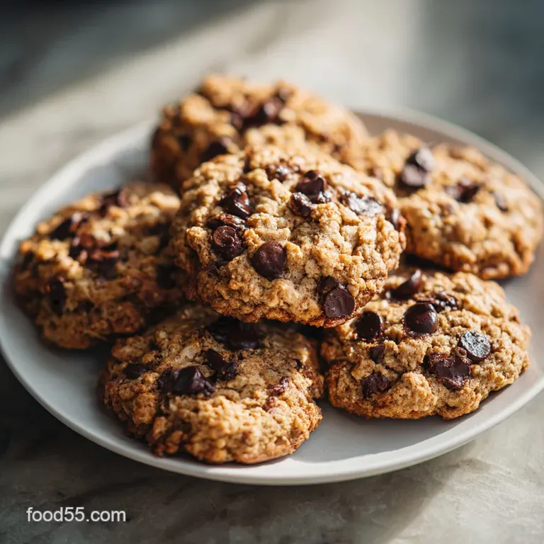 Banana Oatmeal Chocolate Chip Cookies Recipe