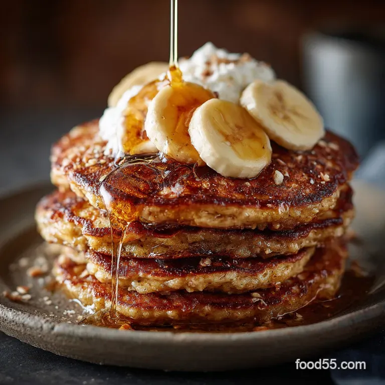 Banana Oatmeal Pancakes: The Easiest Blender Recipe for Fluffy Brunch