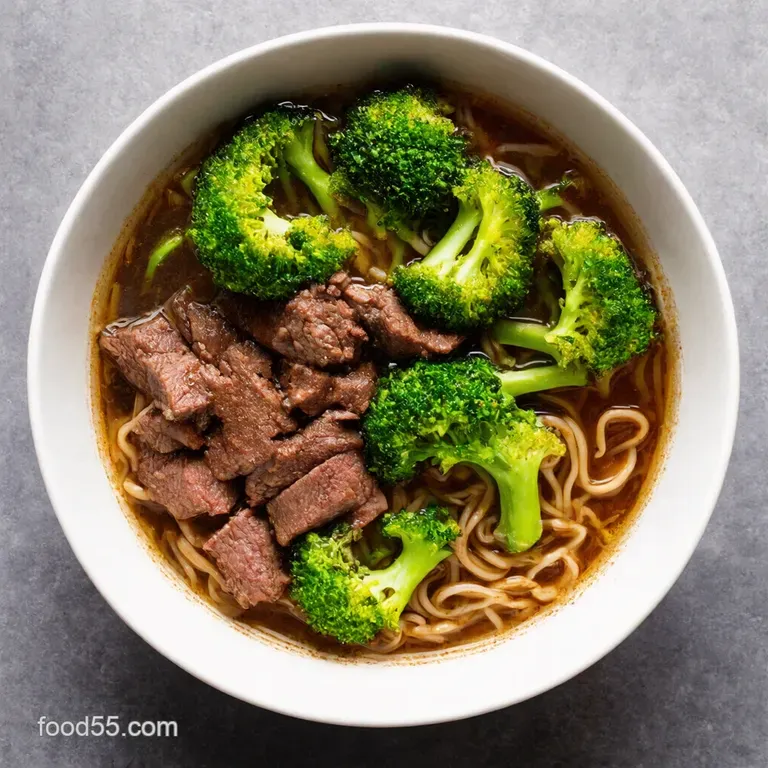 Beef Broccoli Ramen Rocket StirFry Speed Demon