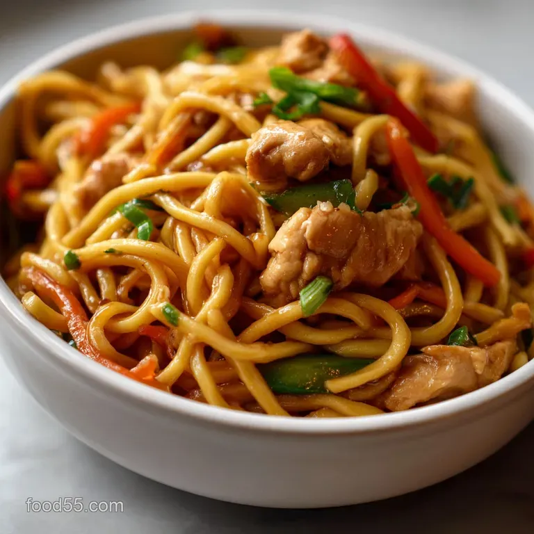 Chicken Lo Mein: Restaurant Quality in 20 Minutes presentation