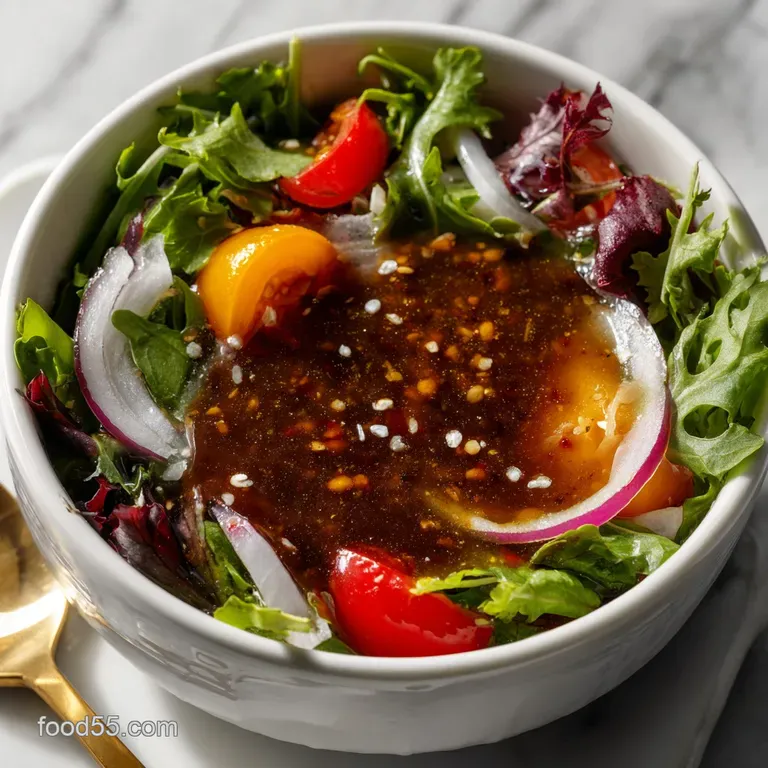 The Best Balsamic Vinaigrette Homemade Recipe: 5-Minute Magic presentation