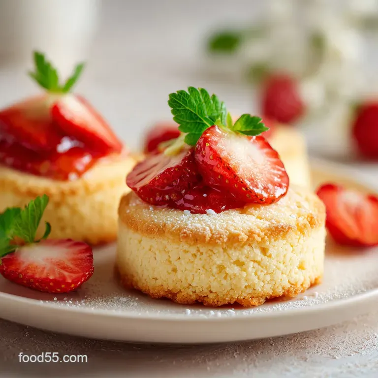 Neatly stacked shortbread wedges on a pale ceramic plate, highlighting the buttery, crisp edges. A simple, elegant dessert...