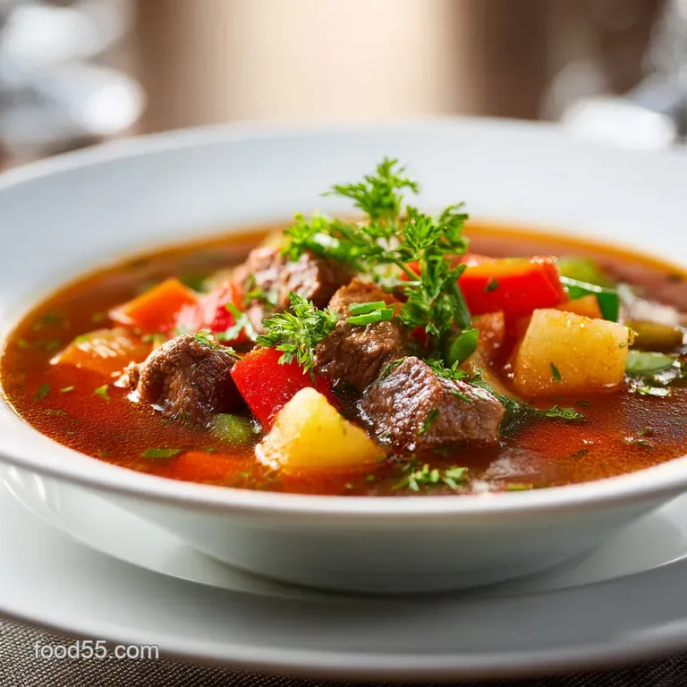 Best Ever Easy Vegetable Beef Soup