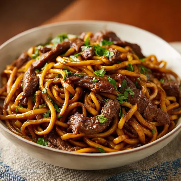Beef Lo Mein: Better Than Takeout