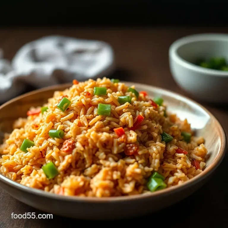 Better-Than-Takeout Chinese Fried Rice presentation