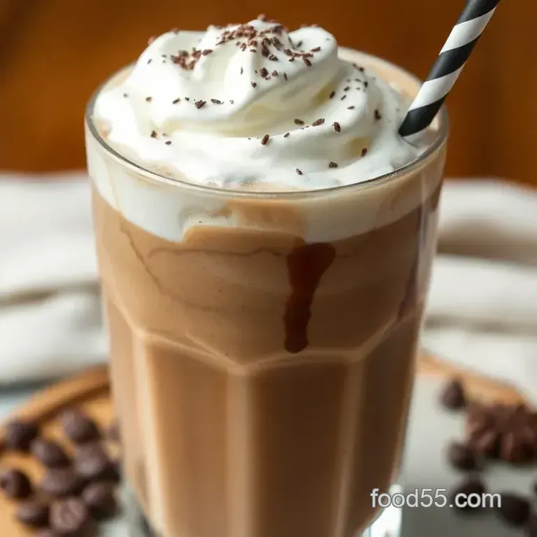 Blend Coffee Frozen Mochaccino Delight