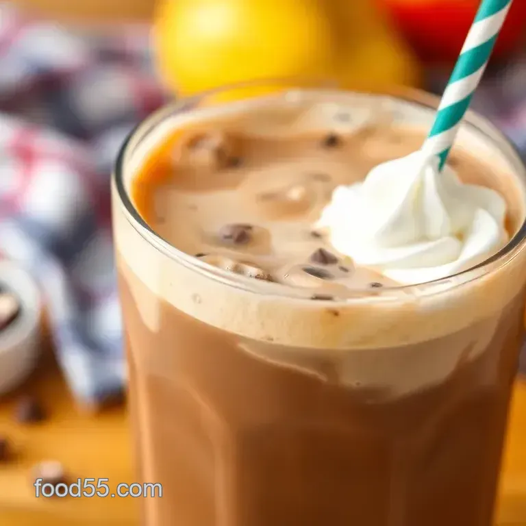Blend Iced Coffee with Creamy Chocolate