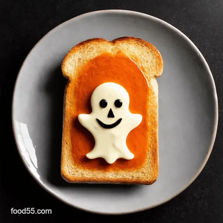 Spooktacular Ghost Toast My Easy Halloween Breakfast