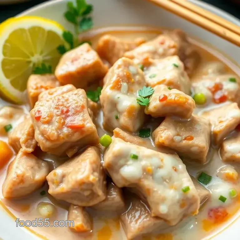 Easy Braise Tender Pork in Creamy Coconut Joy: A Delicious Comfort
